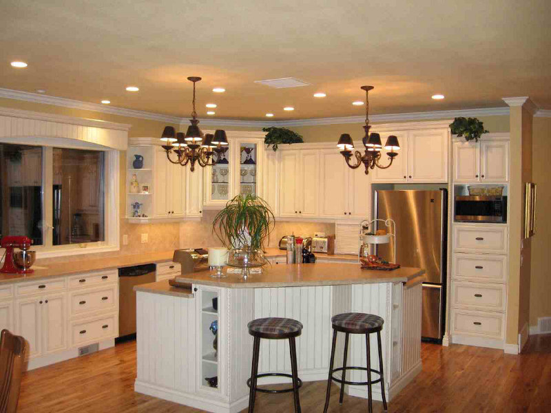 Mueble de Cocina Provensal Pintada Blanca
