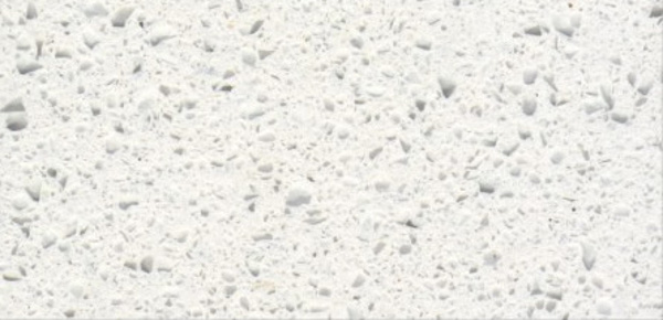 Cubierta de Cuarzo Blanco Cristal