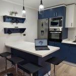 Cocinas modernas con estilo Navy o náutico.